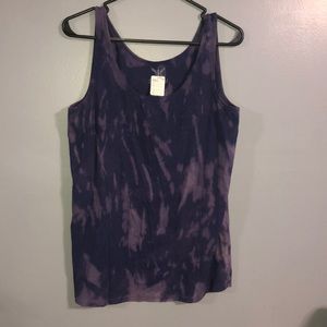 Purple bleach T-shirt